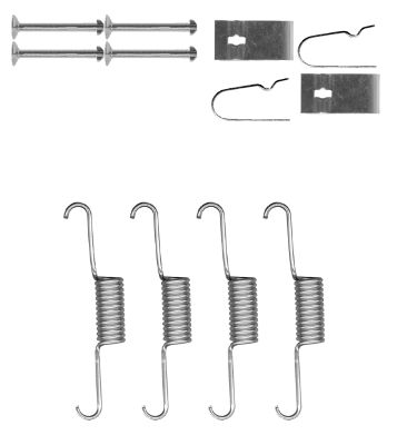 Rem montageset Mintex MBA884