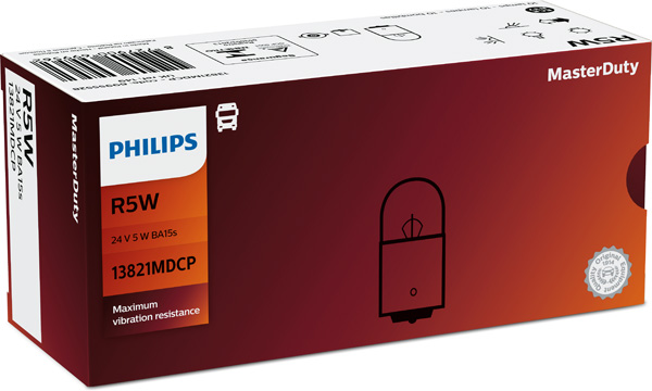 Philips Gloeilamp, parkeer- / begrenzingslicht 13821MDCP