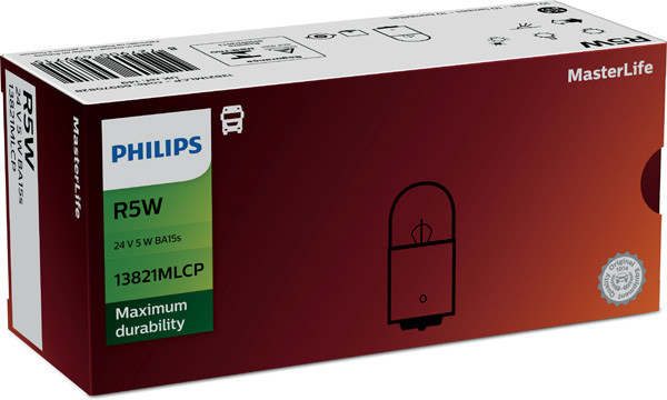 Philips Gloeilamp, parkeer- / begrenzingslicht 13821MLCP