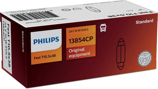 Philips Gloeilamp, interieurverlichting 13854CP