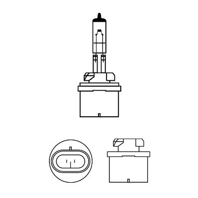 Philips Gloeilamp, mistlamp 12059C1