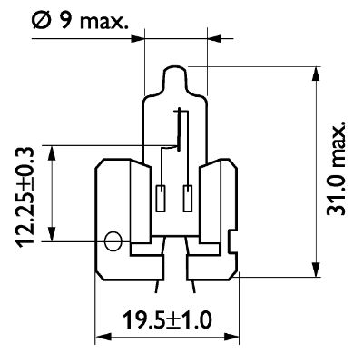 Philips Gloeilamp, werklamp 13311C1