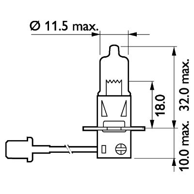 Philips Gloeilamp, verstraler 13336MDB1