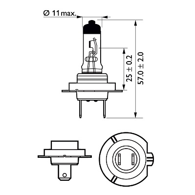 Philips Gloeilamp, verstraler 12972RGTB1