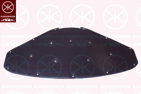 Motorbescherm plaat Klokkerholm 00632850