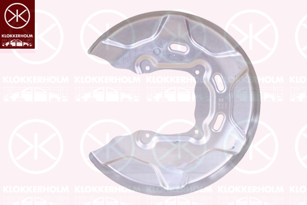 Dekplaat, remschijf Klokkerholm 0071879