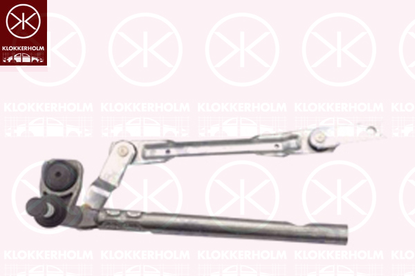 Ruitenwisserarm en mechanisme Klokkerholm 66123282