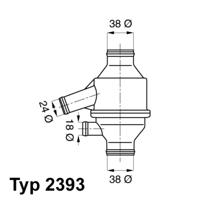 Thermostaat Wahler 2393.75