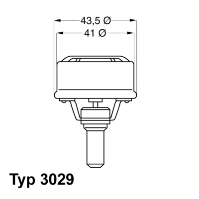 Wahler Thermostaat 3029.83