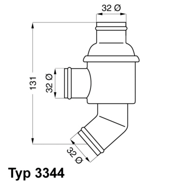 Wahler Thermostaat 3344.80