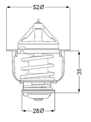 Wahler Thermostaat 410182.84D