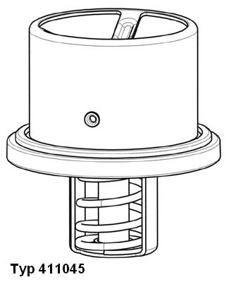 Wahler Thermostaat 411045.82D