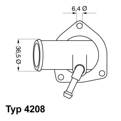 Wahler Thermostaat 4208.92D