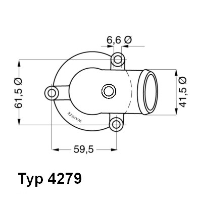 Wahler Thermostaat 4279.87D