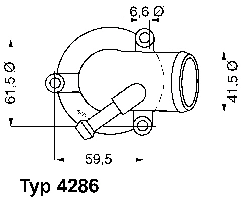 Thermostaat Wahler 4286.87D