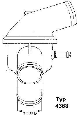 Wahler Thermostaat 4368.87