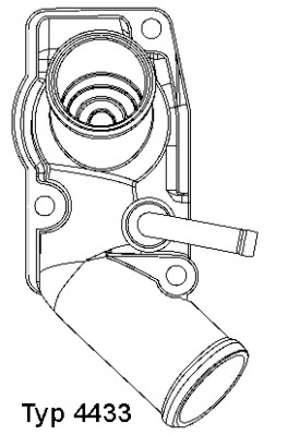 Wahler Thermostaat 4433.92D