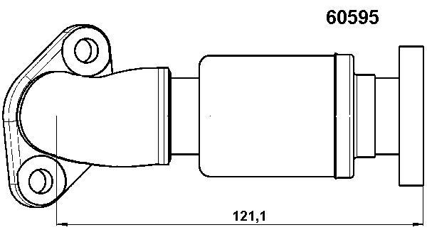 Wahler EGR-klep 60595D