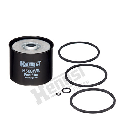 Brandstoffilter Hengst Filter H568WK D498