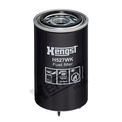 Brandstoffilter Hengst Filter H527WK D630