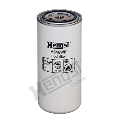 Brandstoffilter Hengst Filter H648WK