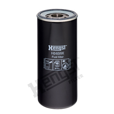 Brandstoffilter Hengst Filter H646WK