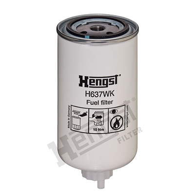 Brandstoffilter Hengst Filter H637WK
