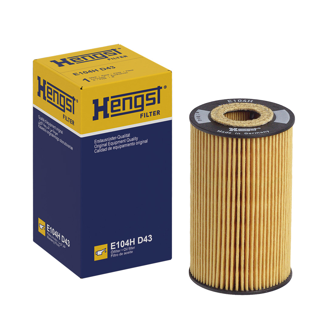 Hengst Filter Oliefilter E104H D43