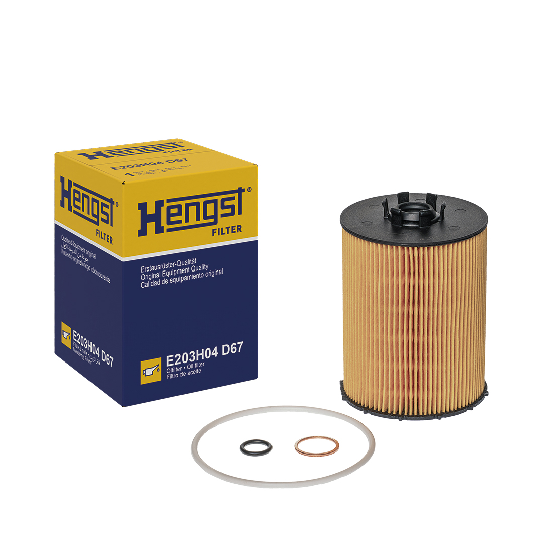 Hengst Filter Oliefilter E203H04 D67