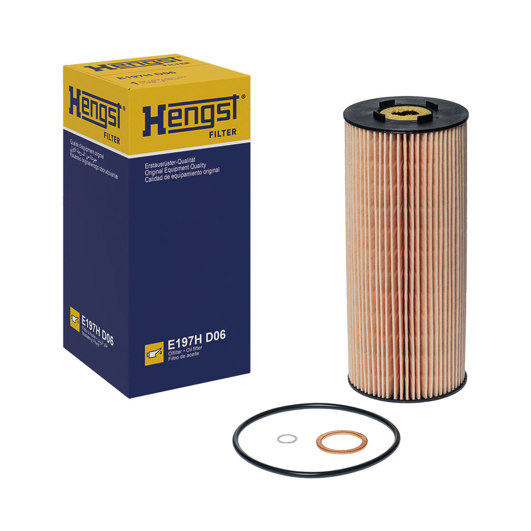 Hengst Filter Oliefilter E197H D06