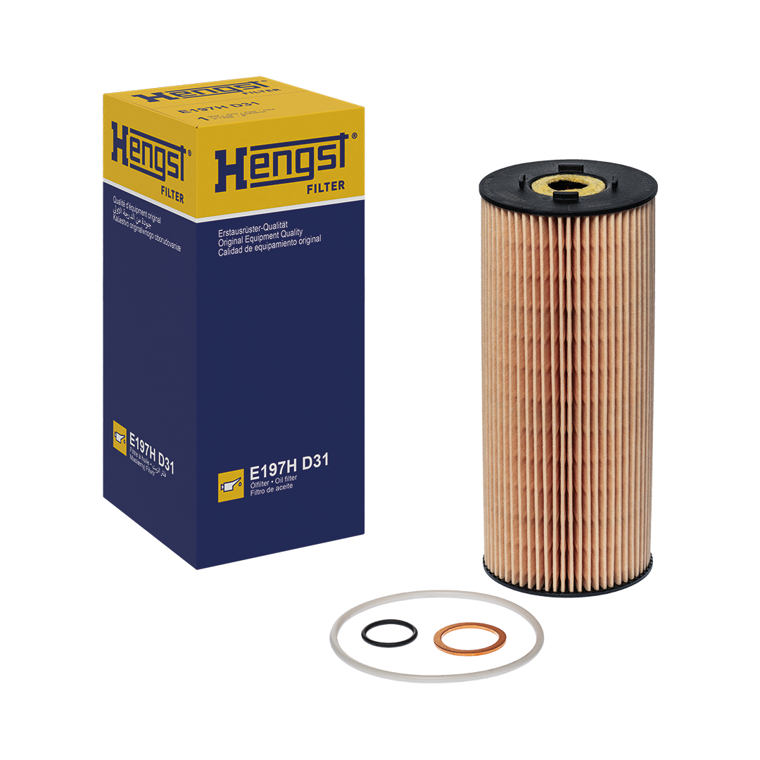 Hengst Filter Oliefilter E197H D31
