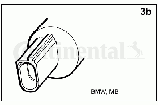 VDO Koplampsproeier 246-086-001-007Z