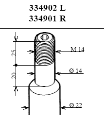 KYB Schokdemper 334902