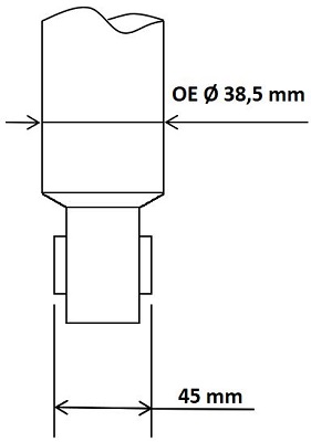 KYB Schokdemper 3430023