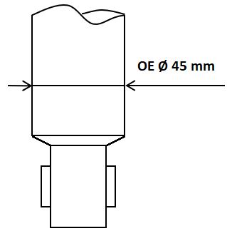 Schokdemper KYB 3448037