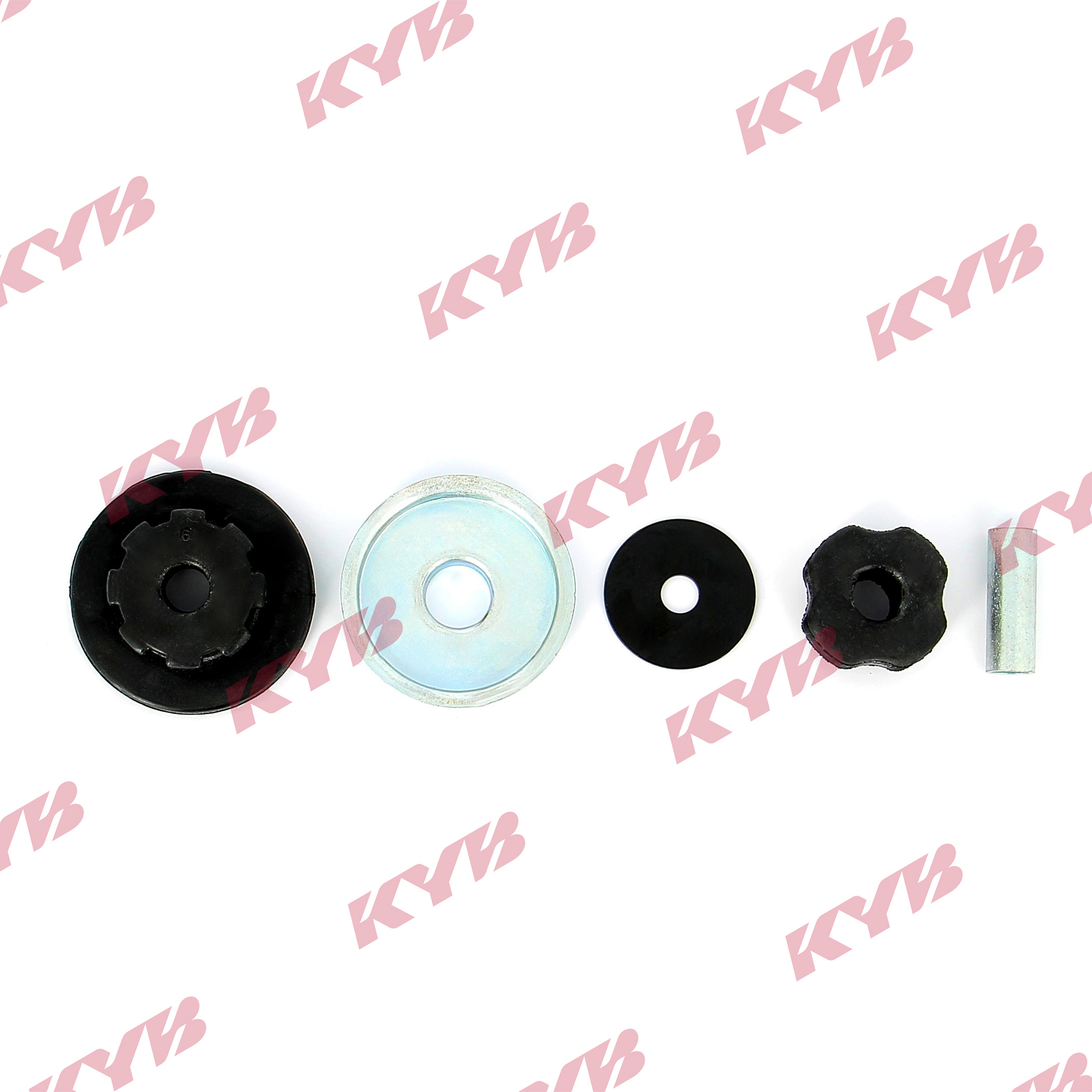 KYB Veerpootlager & rubber SM5843