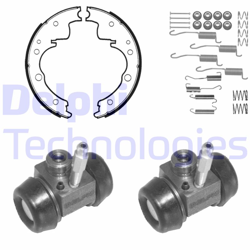 Remschoen set Delphi Diesel 1044