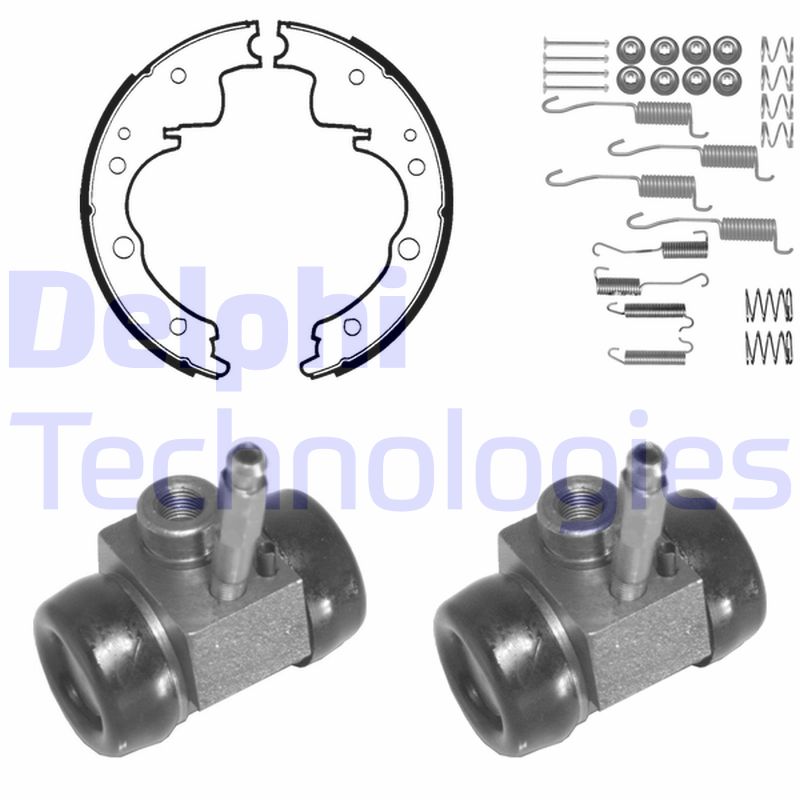 Remschoen set Delphi Diesel 1076