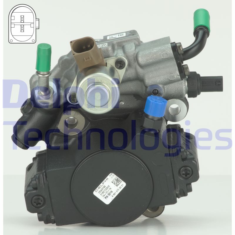 Delphi Diesel Brandstof inspuitpomp 28343145