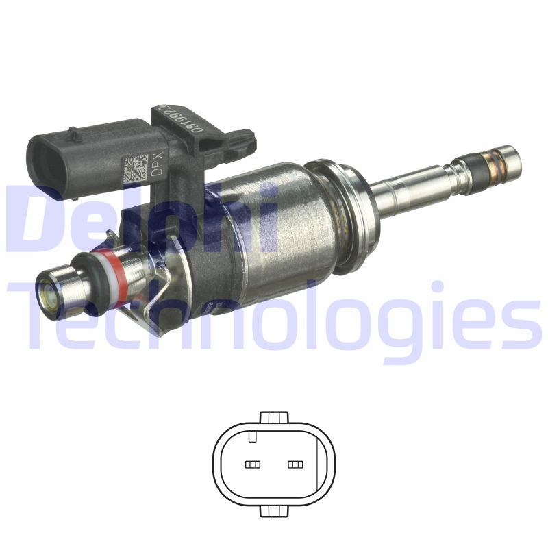 Verstuiver/Injector Delphi Diesel 28571831-12B1