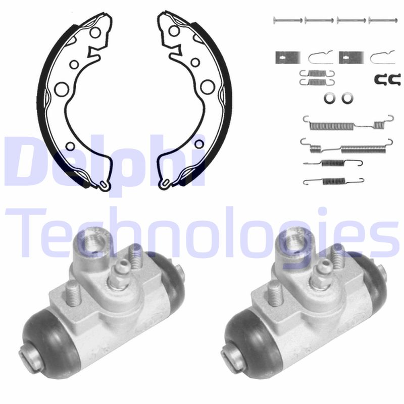 Remschoen set Delphi Diesel 722