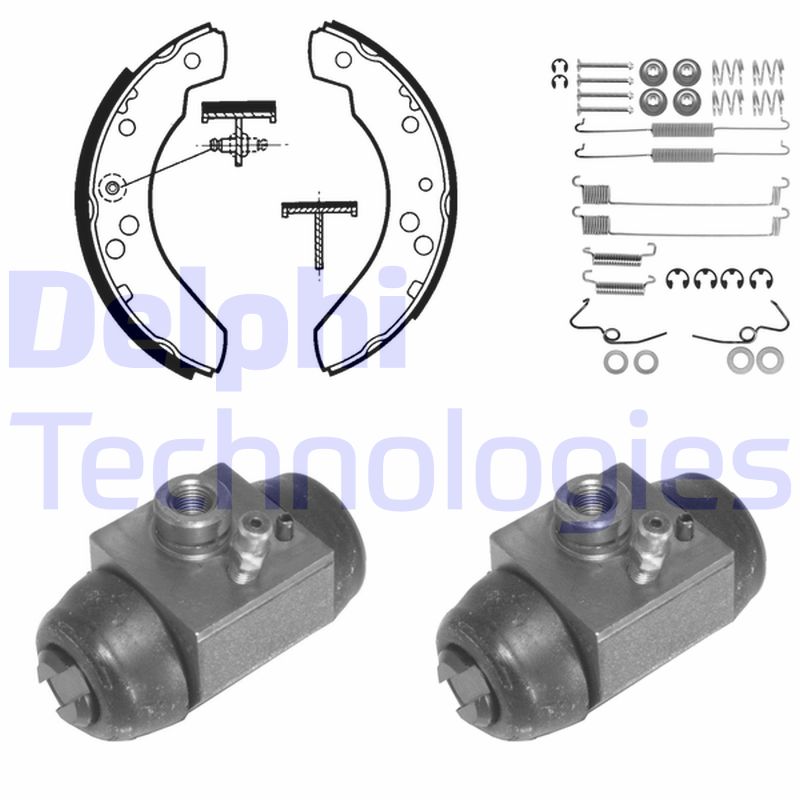 Remschoen set Delphi Diesel 794