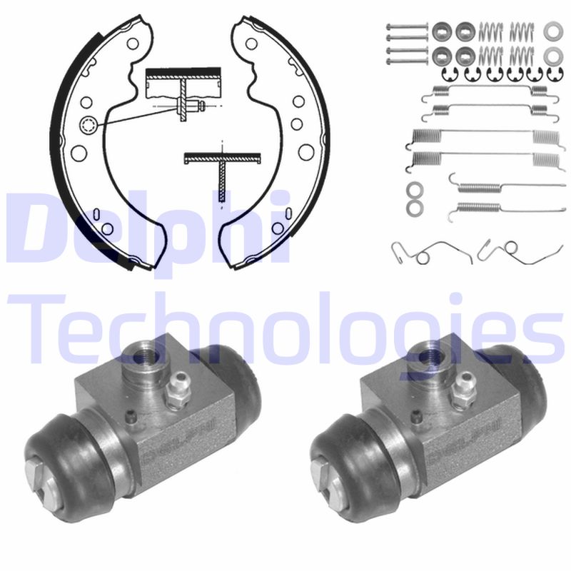 Remschoen set Delphi Diesel 798