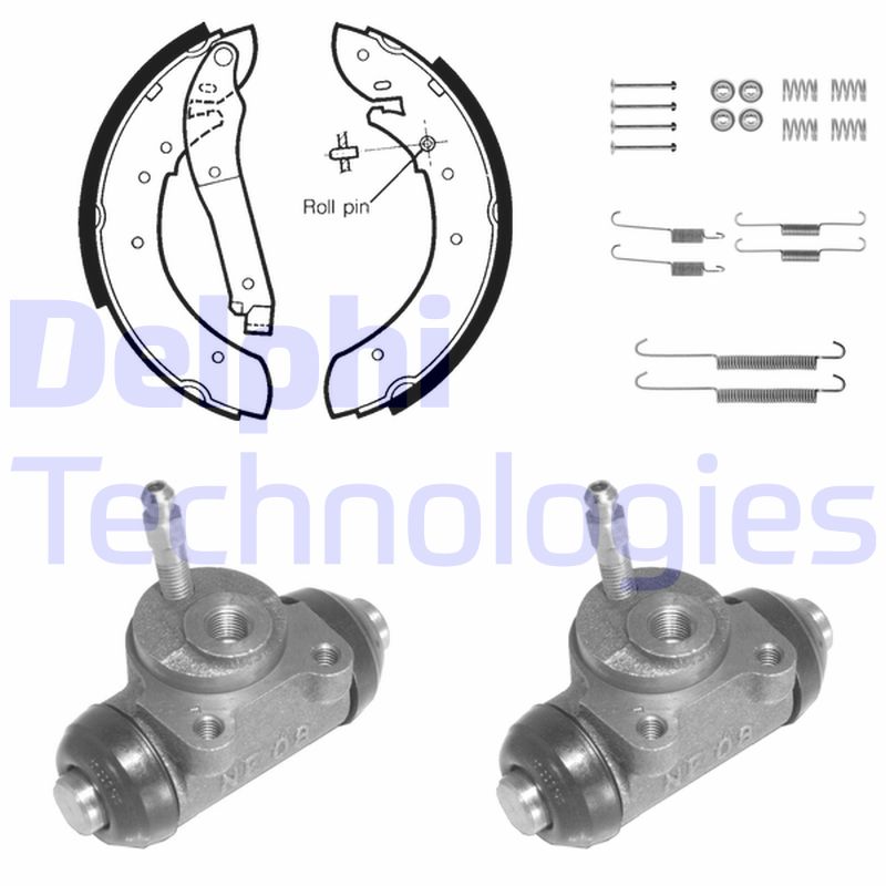 Remschoen set Delphi Diesel 857