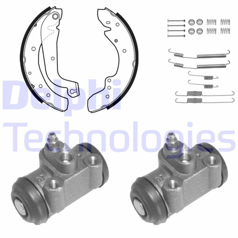 Remschoen set Delphi Diesel 884