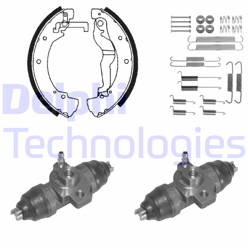 Remschoen set Delphi Diesel 892