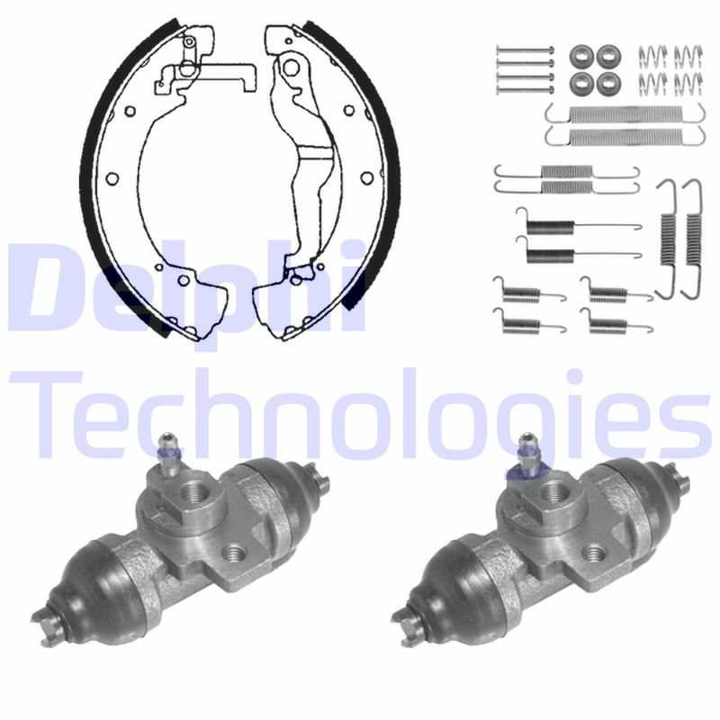 Remschoen set Delphi Diesel 893