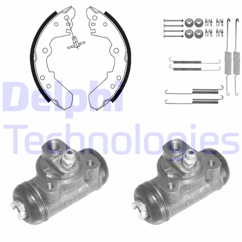 Remschoen set Delphi Diesel 969