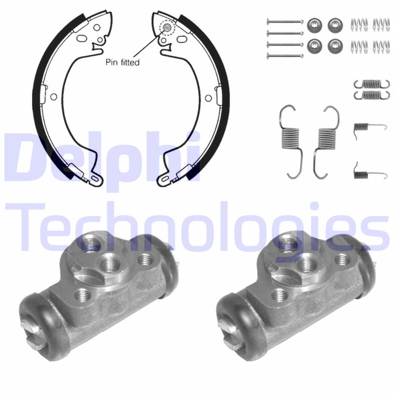 Remschoen set Delphi Diesel 970