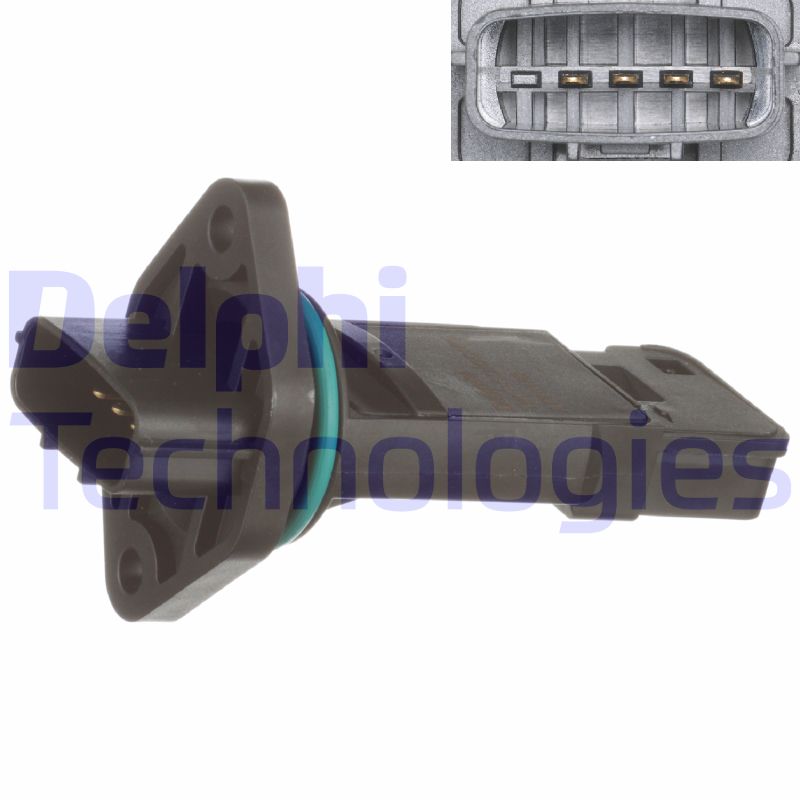 Luchtmassameter Delphi Diesel AF10168-11B1